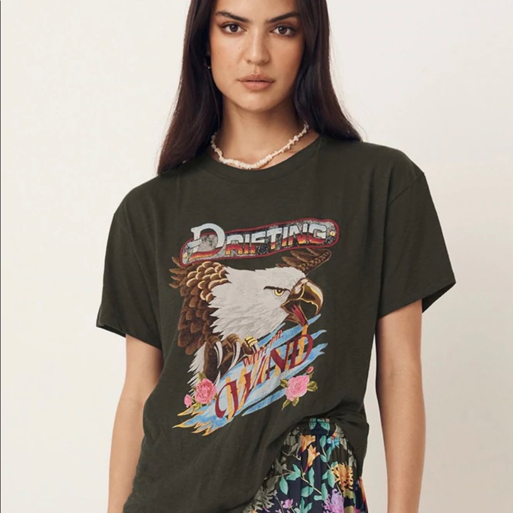 DRIFTING WIND biker tee